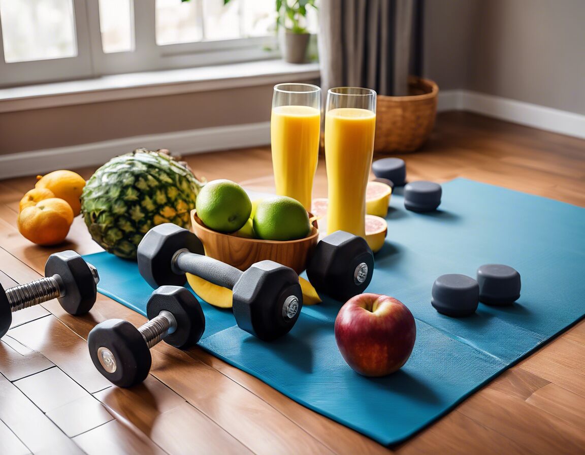 Healthy Food Display for Nutrition