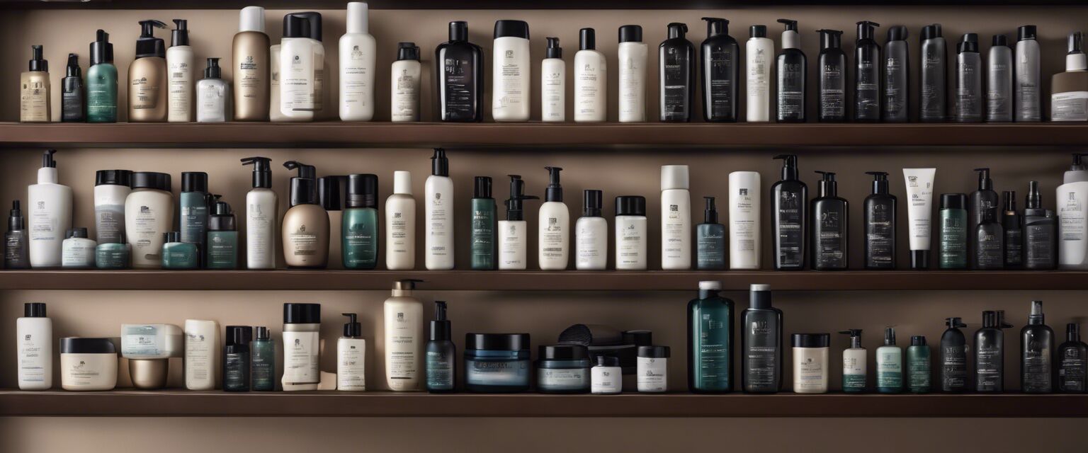 Men's hair care products