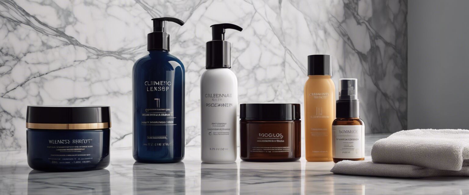 Men's skincare products